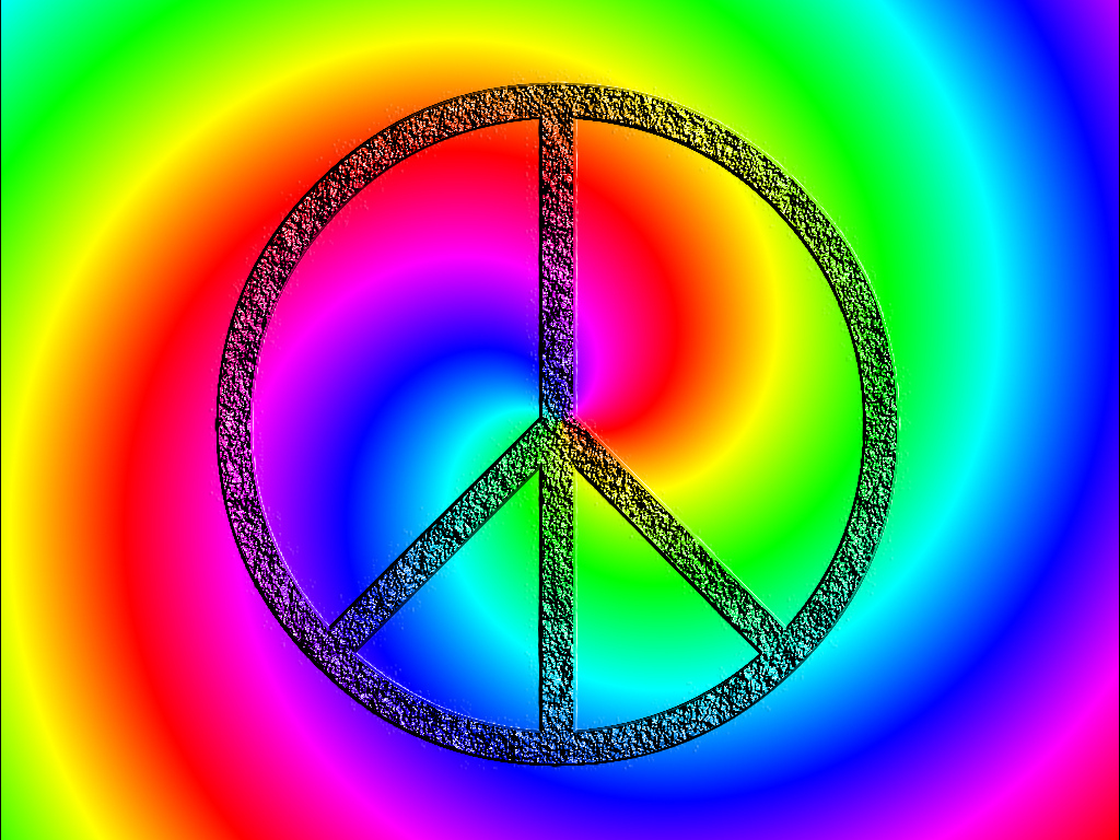 Cool Peace Sign Backgrounds - HD Wallpaper 