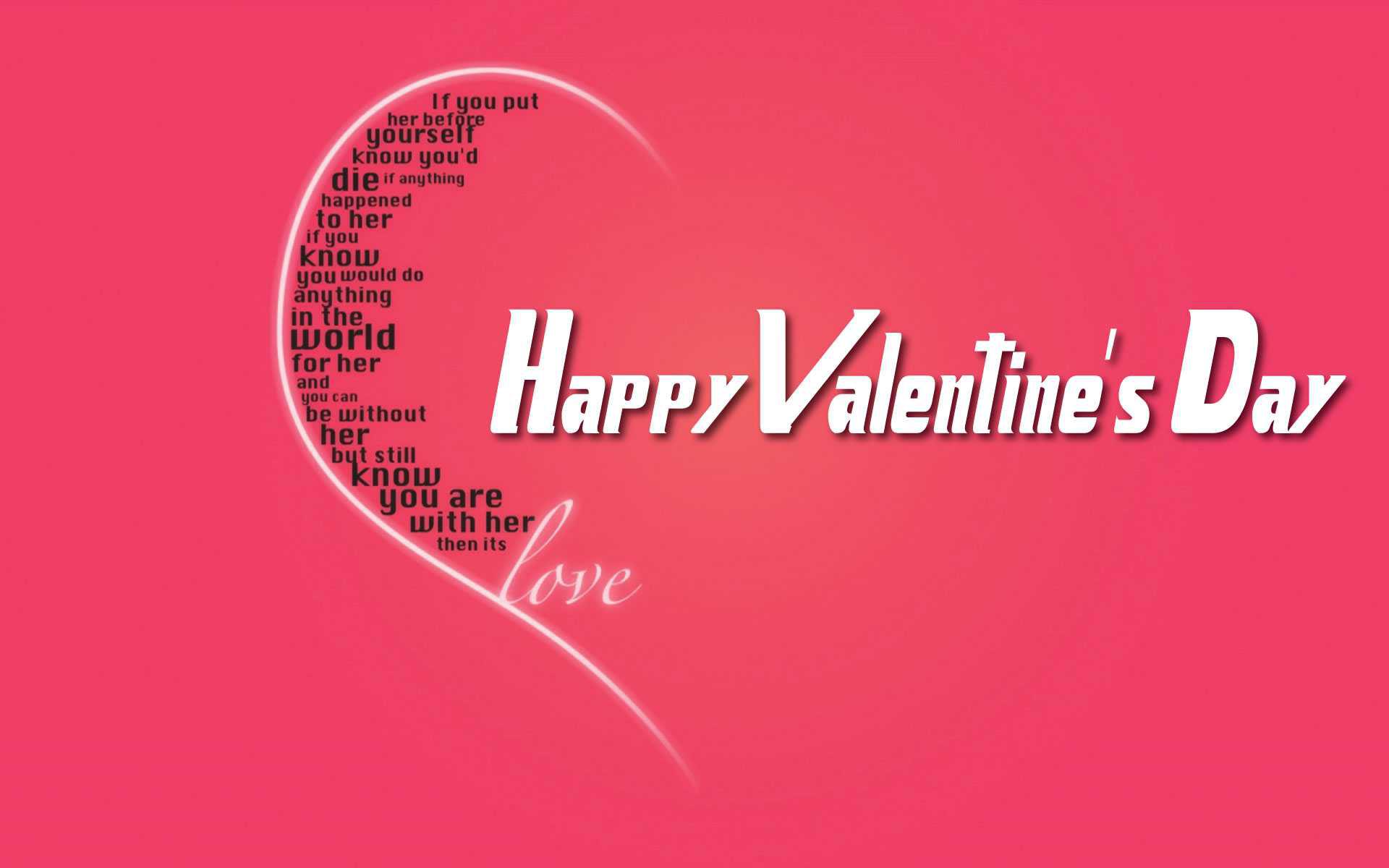 Happy Valentine S Day - Graphic Design - HD Wallpaper 
