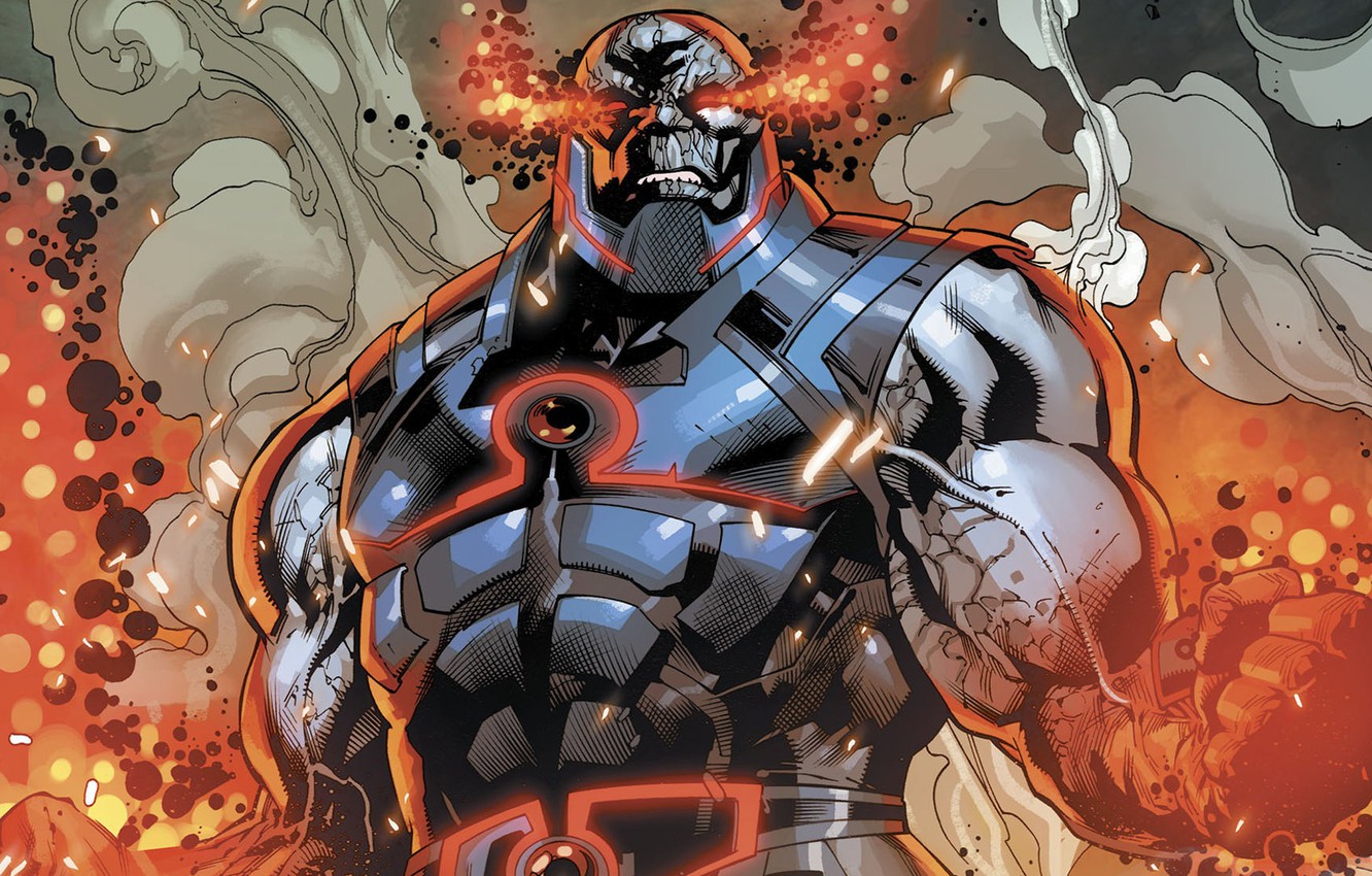 Photo Wallpaper Dc Comics, Justice League, Justice - Dc Comics Darkseid - HD Wallpaper 