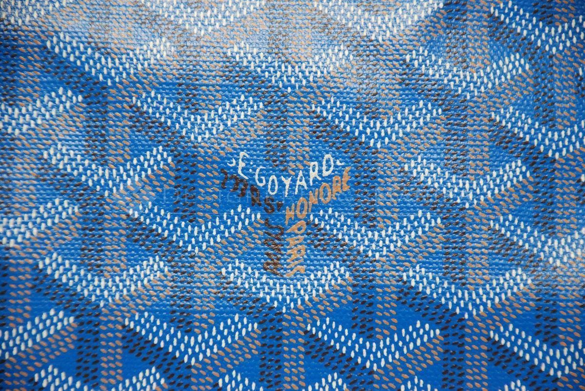 blue goyard pattern