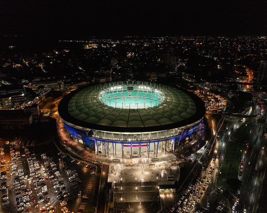 Salvador, Brazil, Av - Aerial Photography - HD Wallpaper 