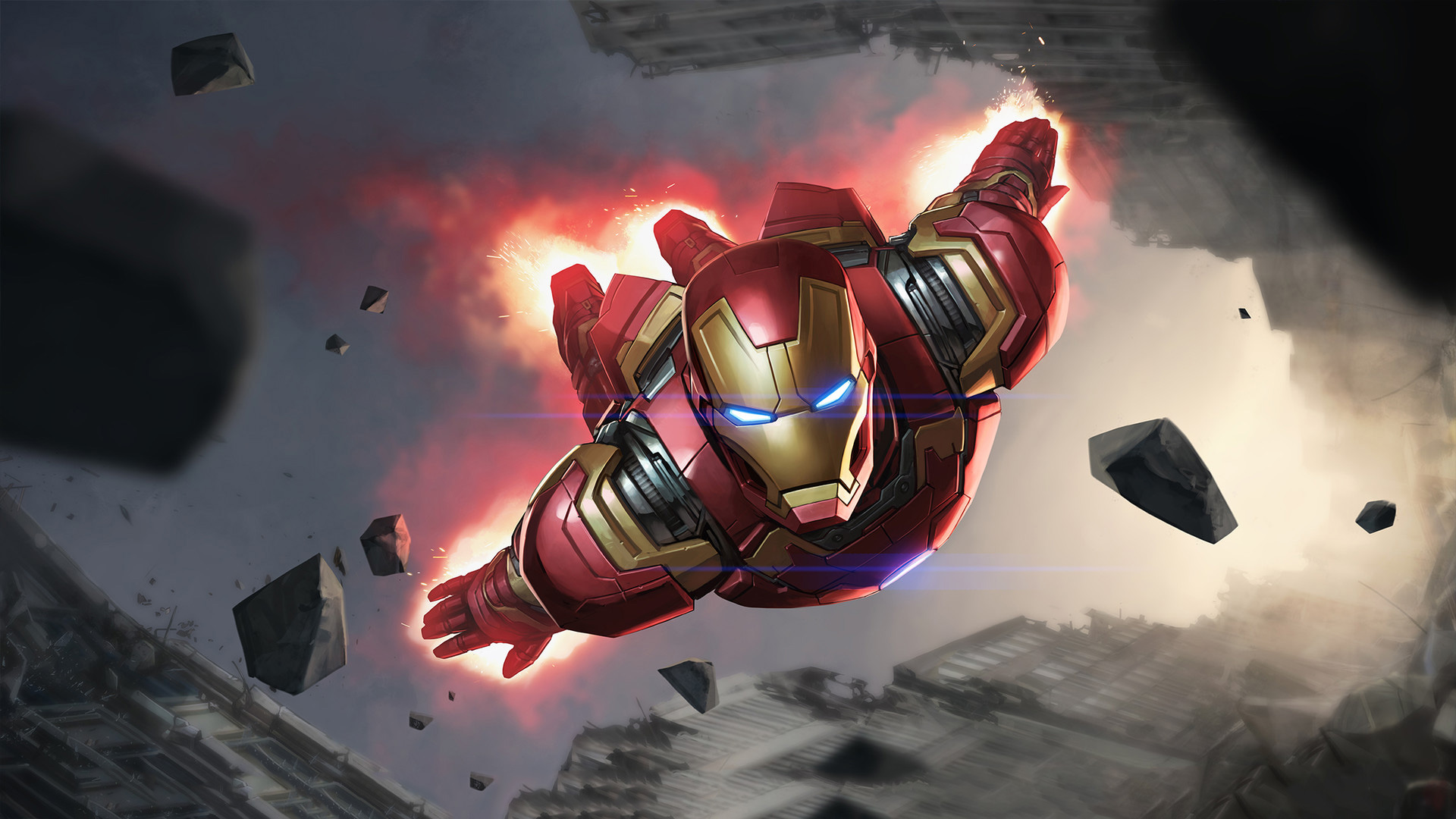 3d Wallpaper Iron Man - HD Wallpaper 