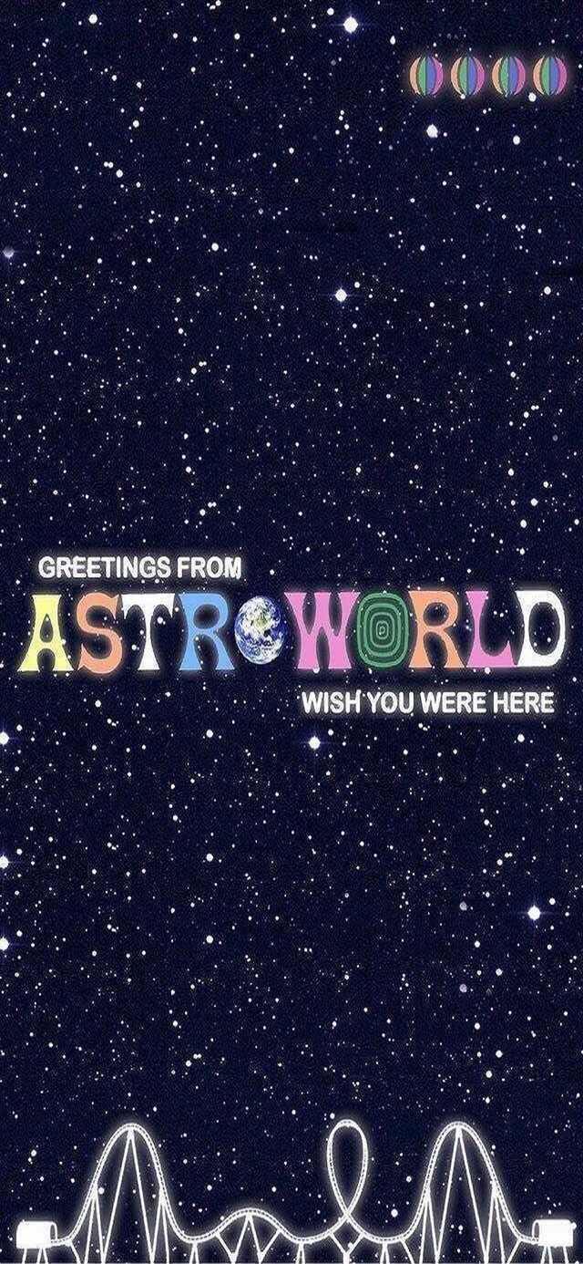 Astroworld Wallpaper Iphone X - HD Wallpaper 