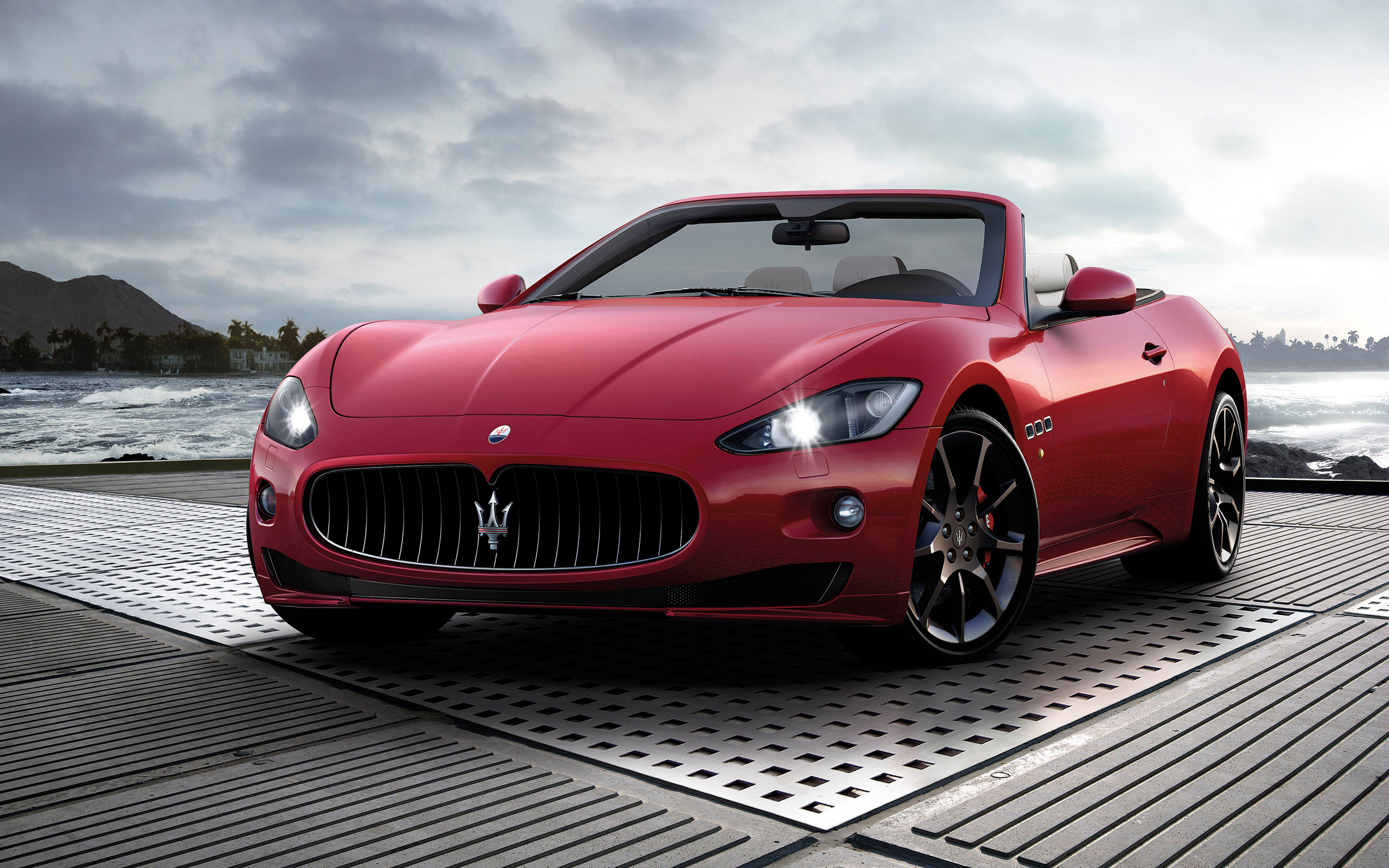 Maserati Grancabrio Sport Wallpaper - Maserati Car Wallpaper Hd - HD Wallpaper 
