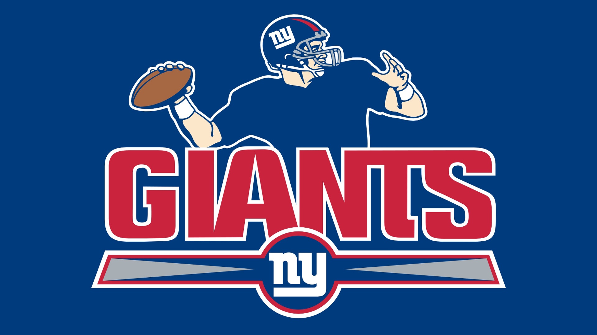 Nfl New York Giants Qb Logo Hd Nfl Cool Wallpapers - New York Giants Desktop - HD Wallpaper 