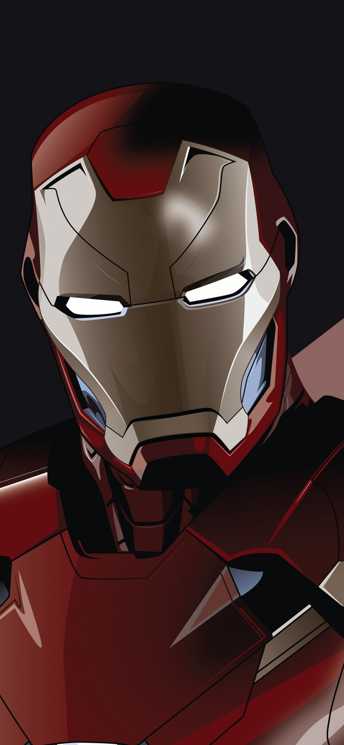 Iron Man, Superhero, Tony Stark, Artwork, Minimal, - Iron Man Wallpaper For Iphone X - HD Wallpaper 