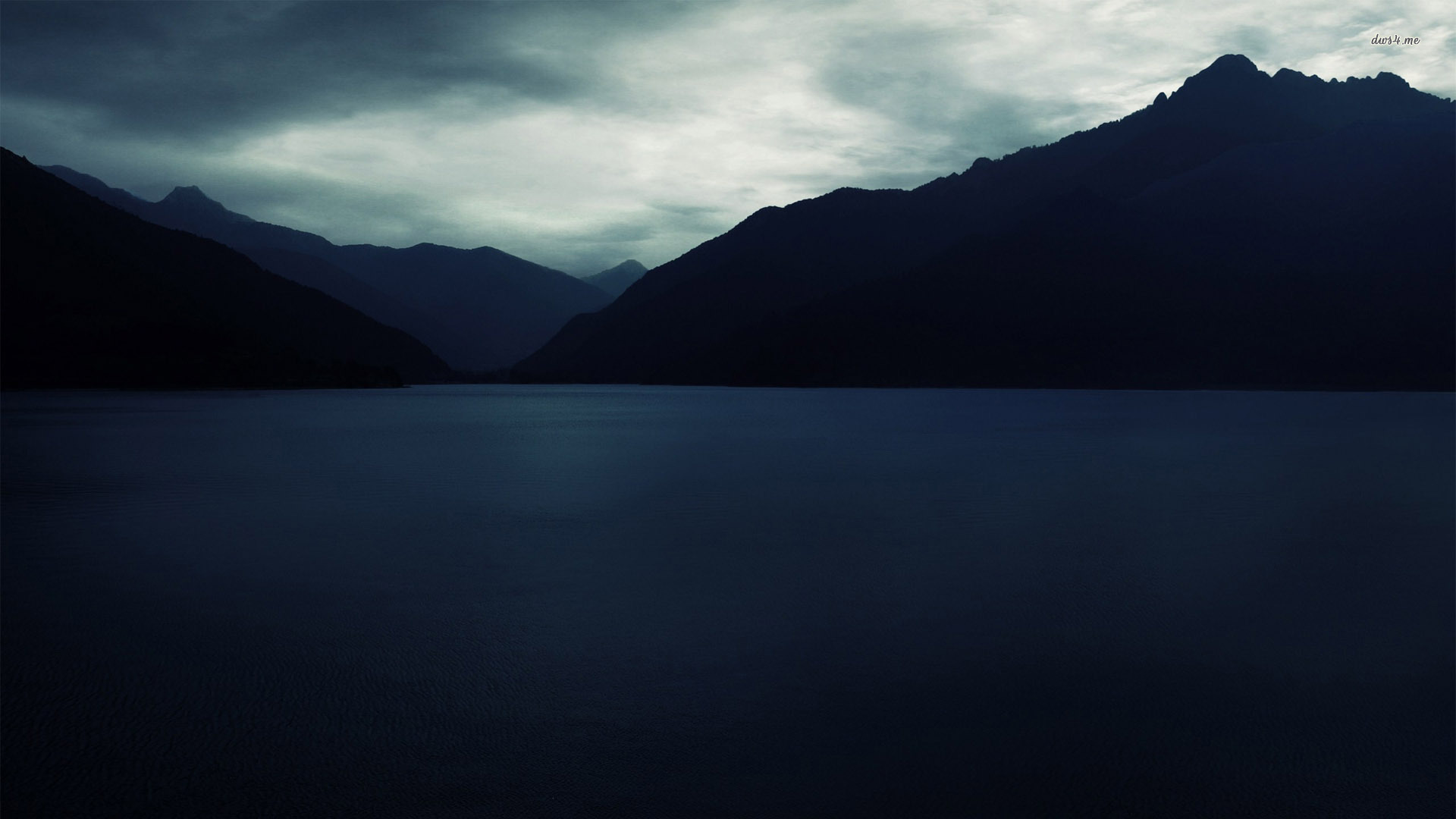 Dark Wallpaper Landscape - HD Wallpaper 