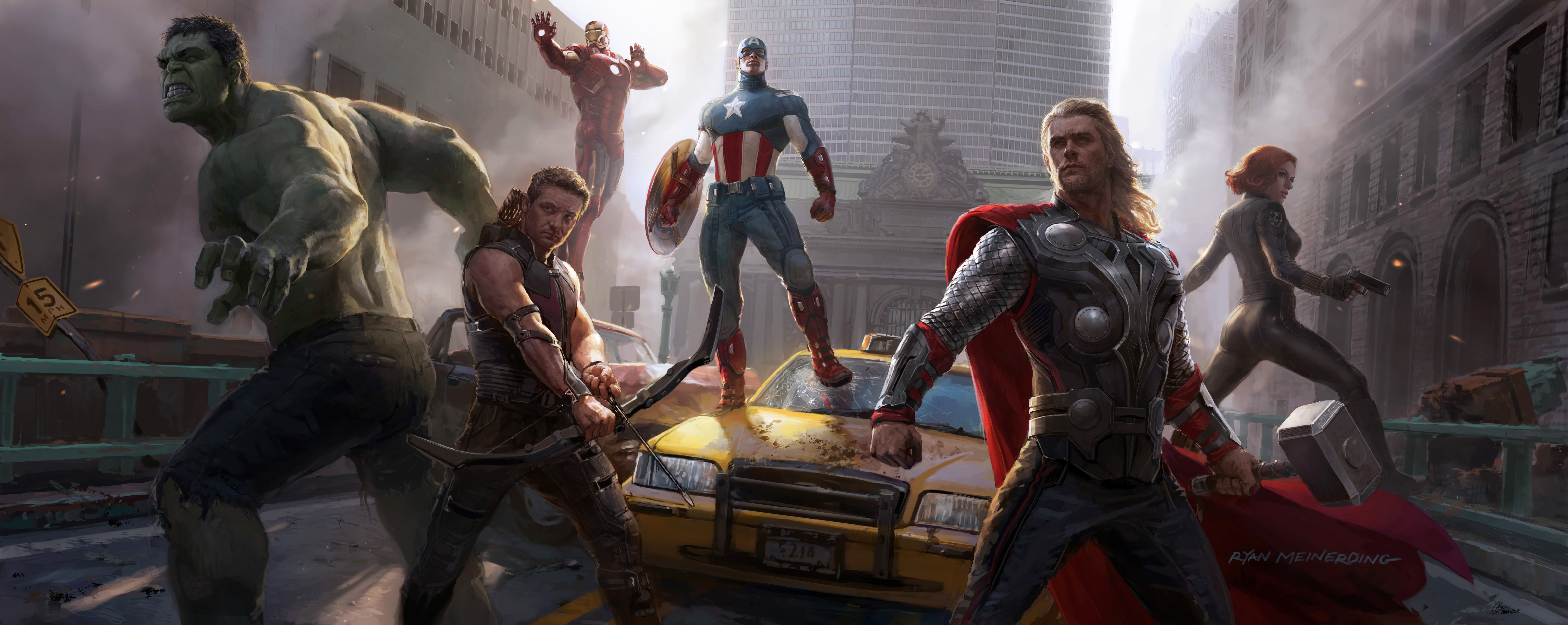 Marvel Heroes Wallpaper - HD Wallpaper 