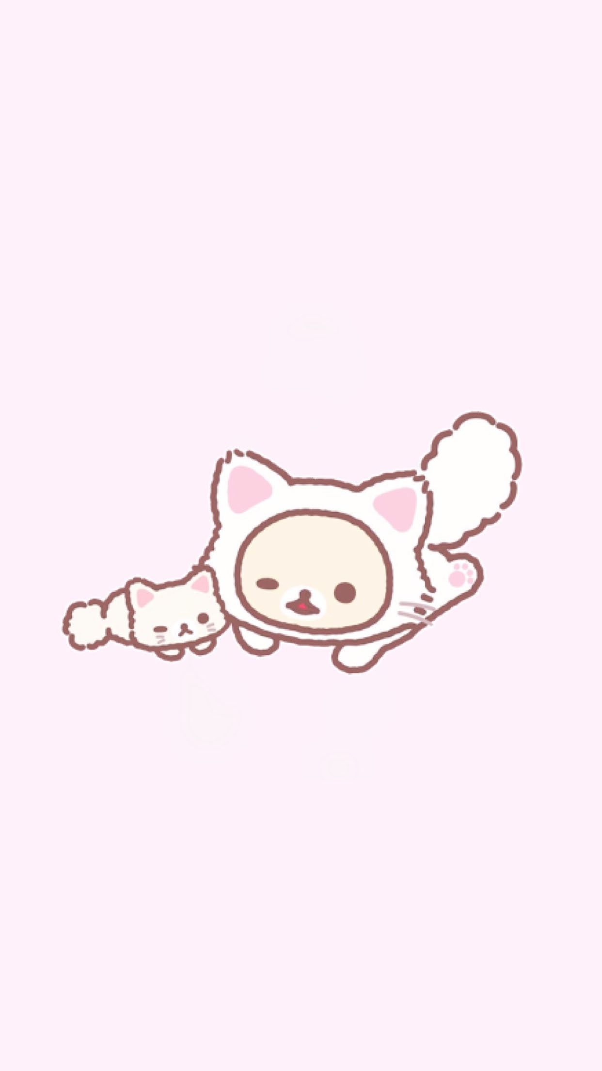 Rilakkuma Cat Png - HD Wallpaper 