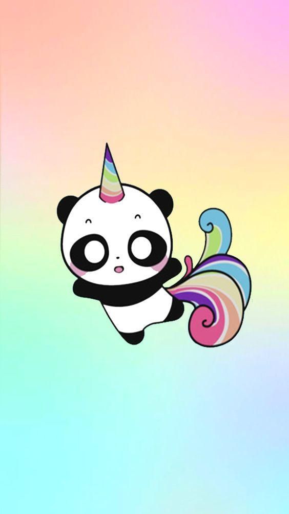 Pandicorn Kawaii - HD Wallpaper 