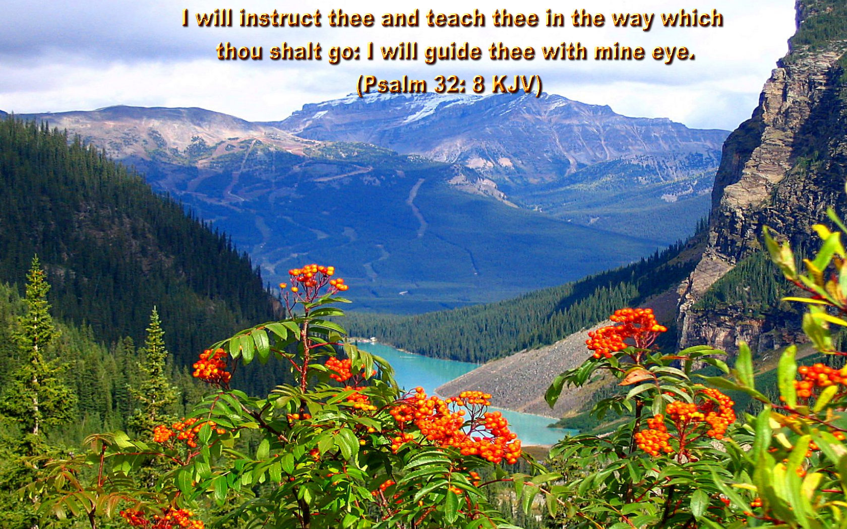 Scenery With Bible Verses - HD Wallpaper 