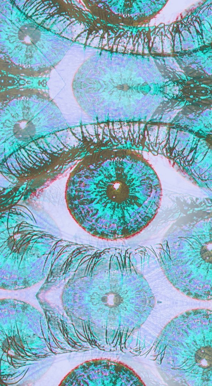 Trippy Eye Background - HD Wallpaper 
