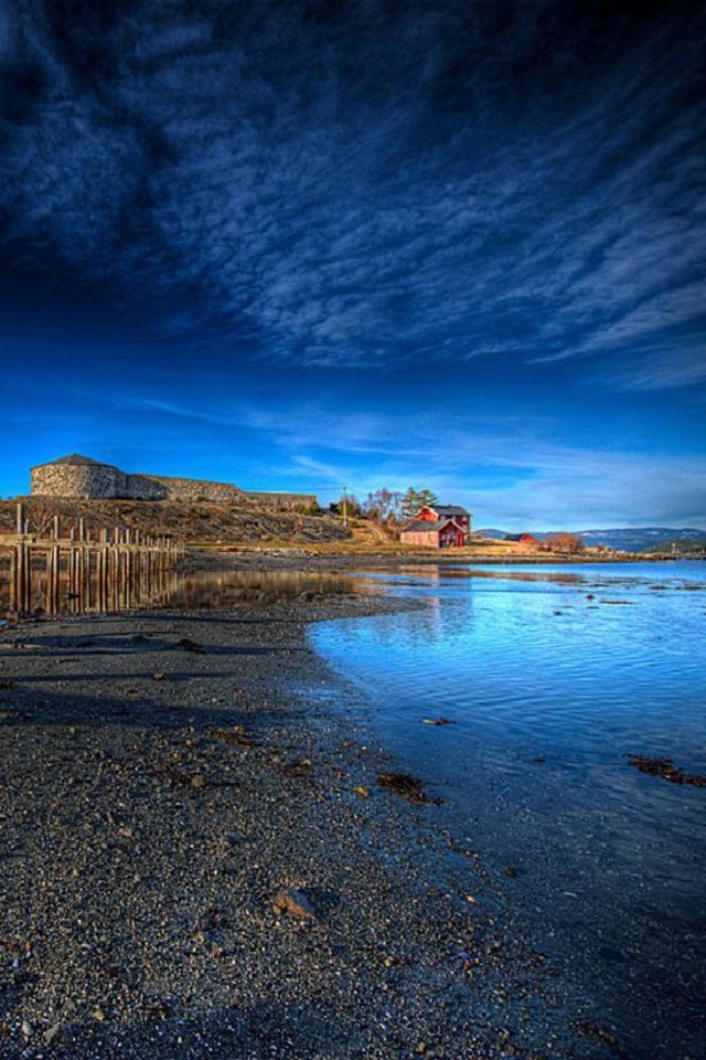 Hd Blue Beach Sea Iphone 4s Wallpapers - Background Hd Wallpapers Iphone - HD Wallpaper 