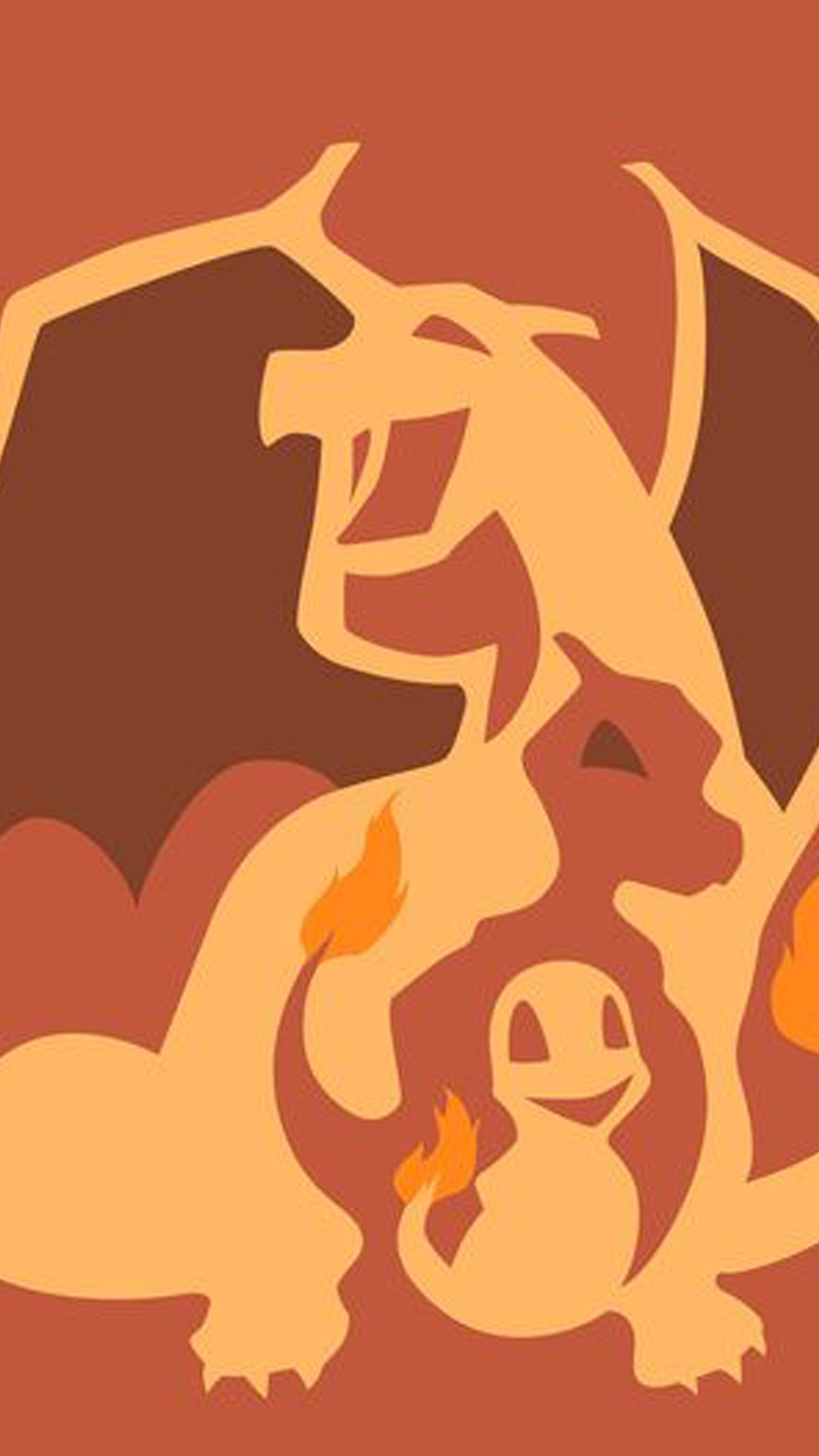 Charmander Evolution Art - HD Wallpaper 