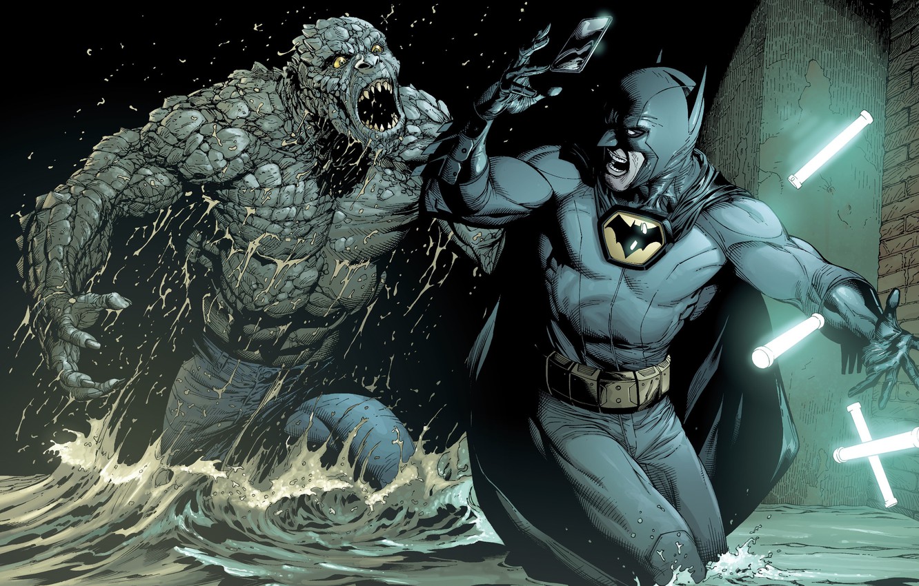 Photo Wallpaper Water, Light, Batman, Hero, Comic, - Batman Earth One Volume 2 - HD Wallpaper 