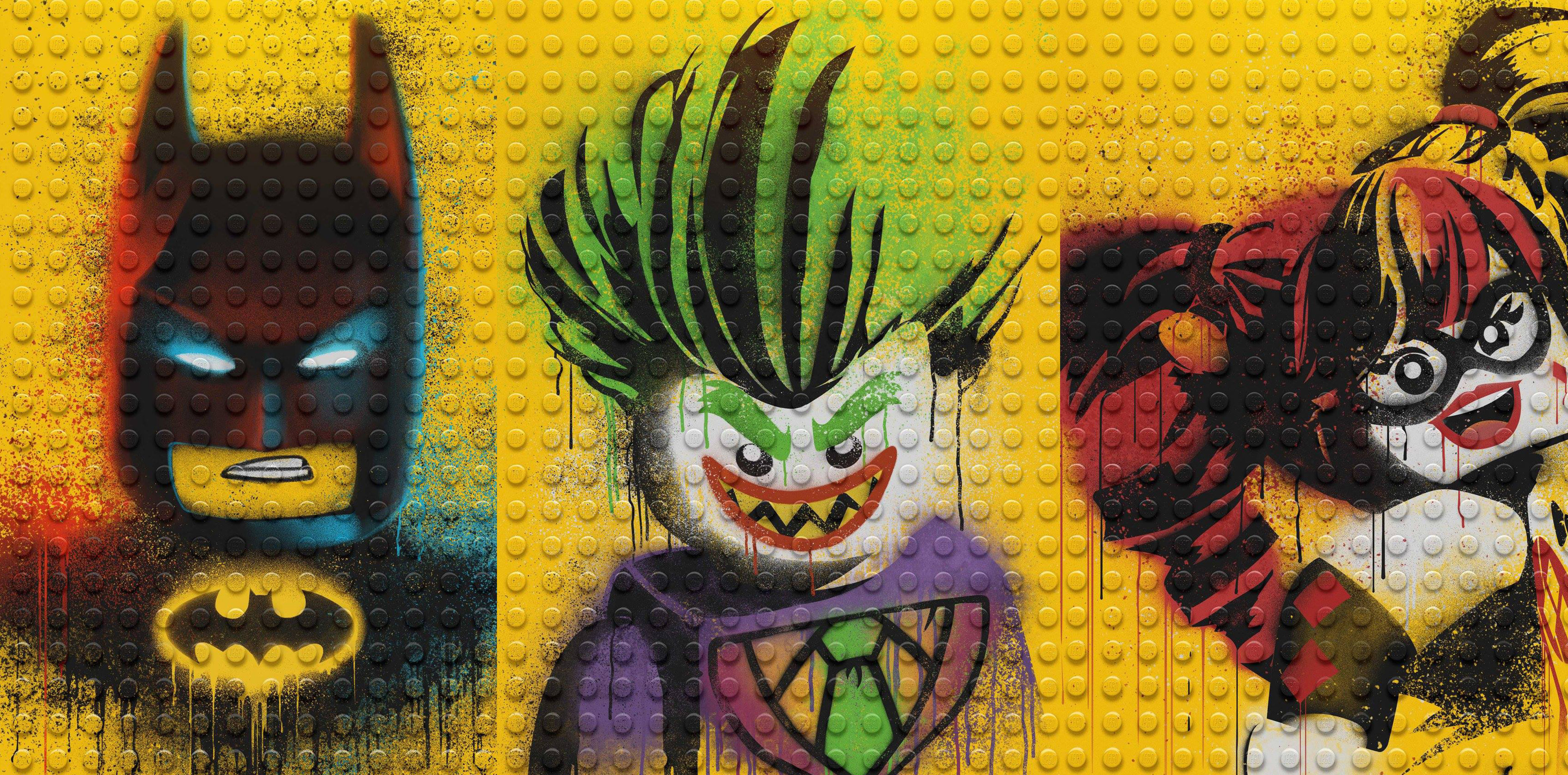 Lego Batman Joker And Harley Quinn - HD Wallpaper 