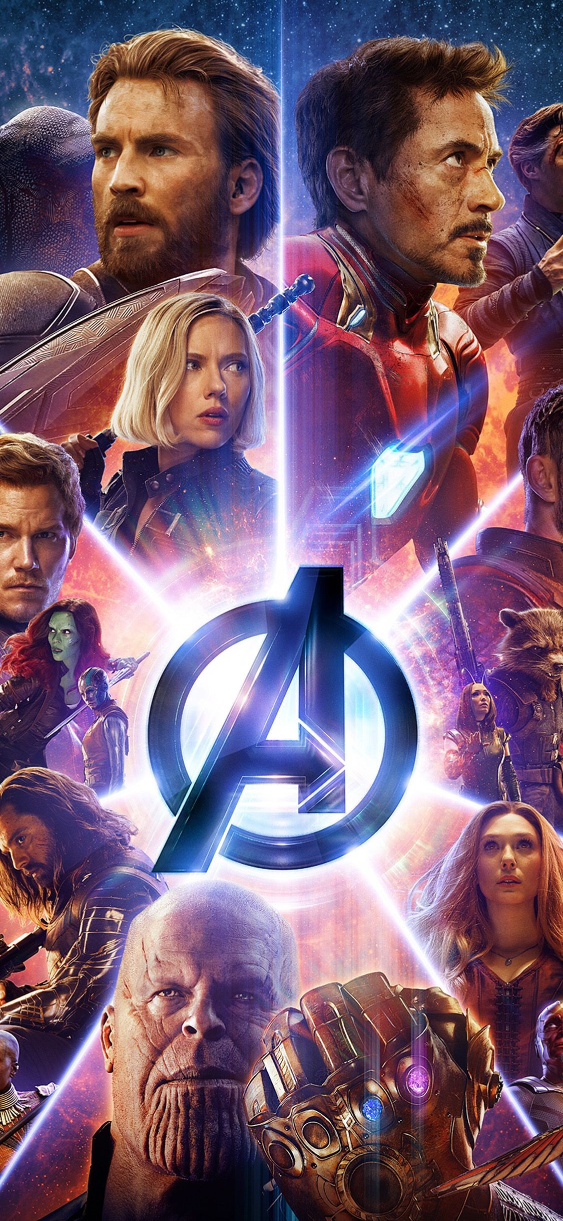 1125x2436, Be95 Infinitywar Avengers Film Poster Hero - Avengers Wallpaper Iphone Xr - HD Wallpaper 