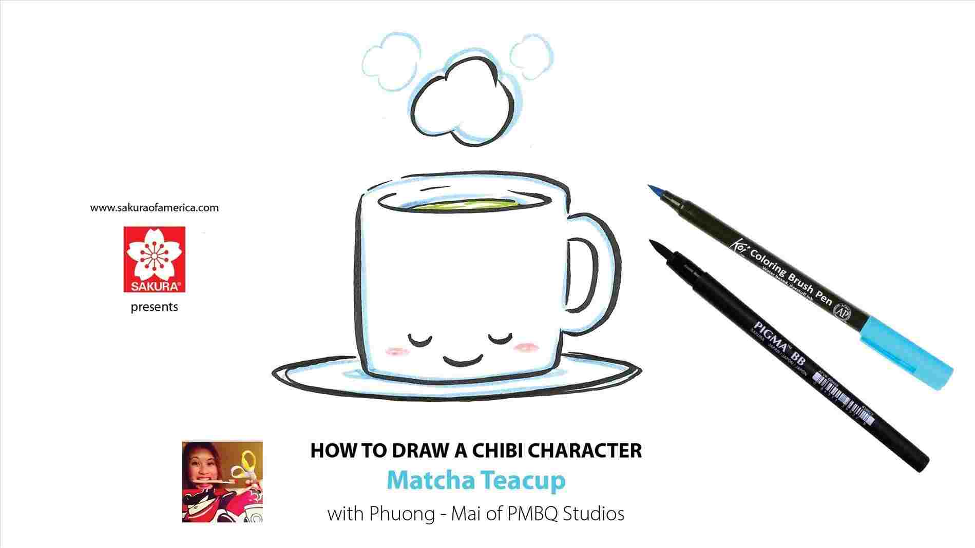 Chibi Cup Of Tea - HD Wallpaper 