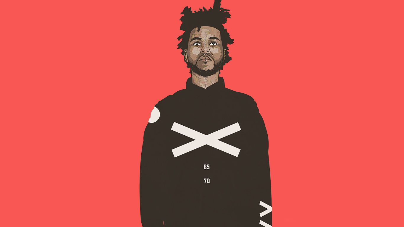 The Weeknd - Cartoon Wallpaper The Weeknd - HD Wallpaper 