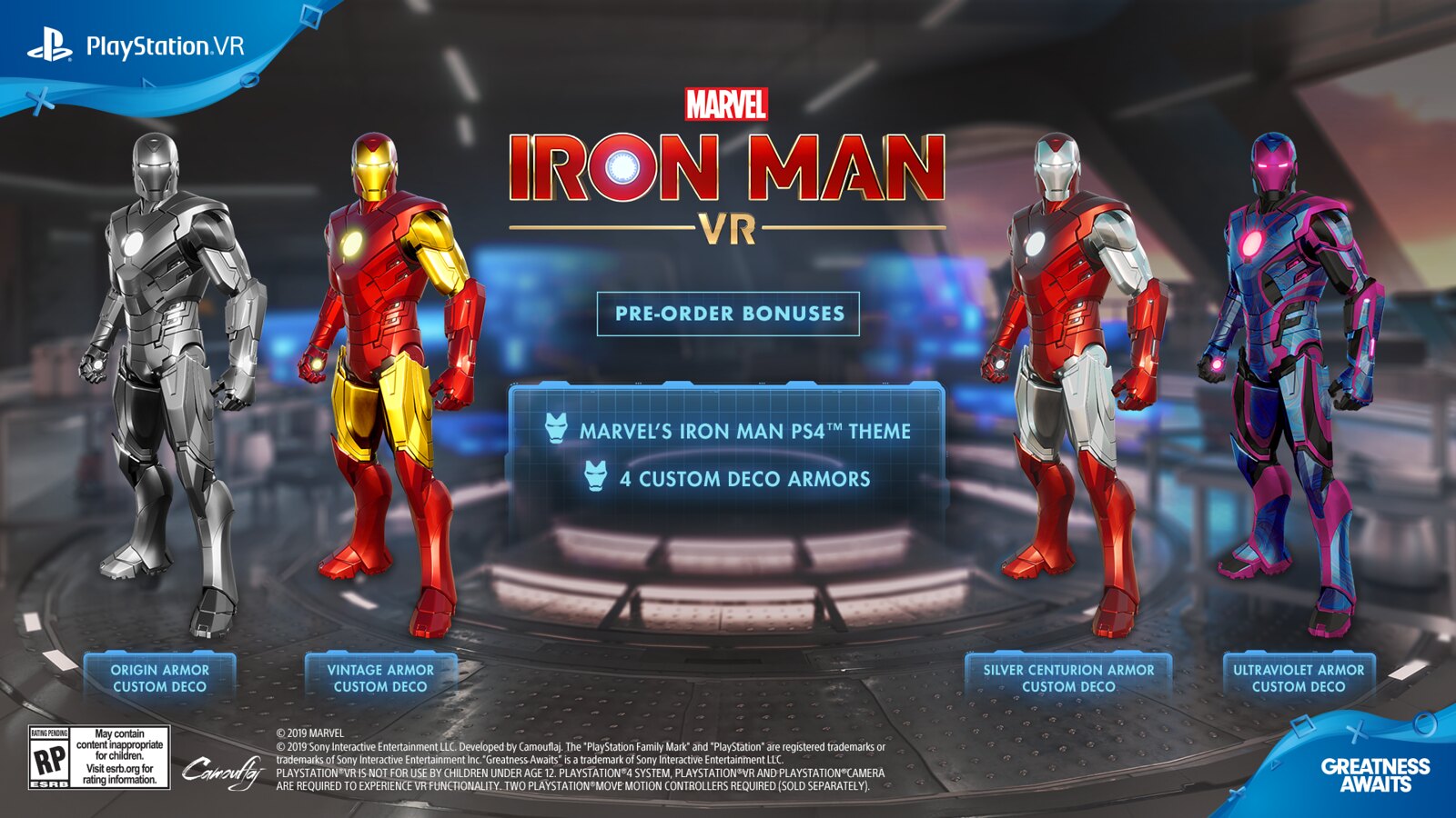 Iron Man Vr Ps4 - HD Wallpaper 