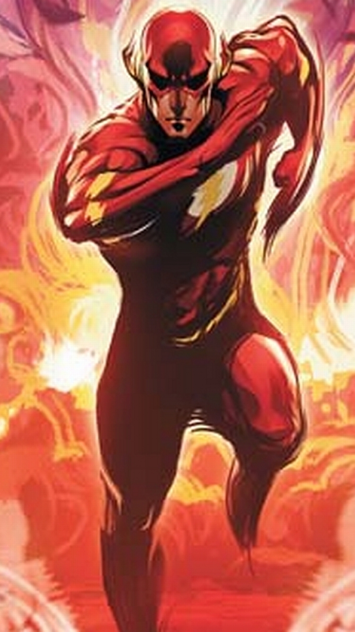 Flash Comic Wallpaper Iphone - HD Wallpaper 