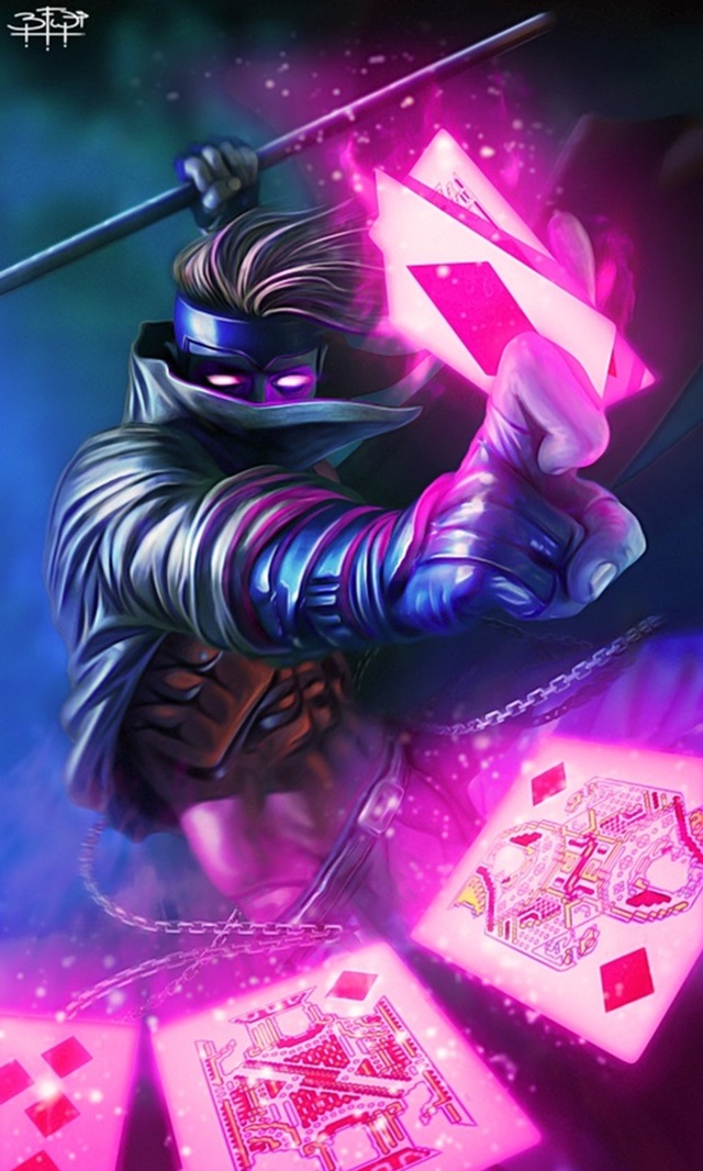 Superhero Wallpapers For Iphone - Gambit Wallpaper Iphone - HD Wallpaper 