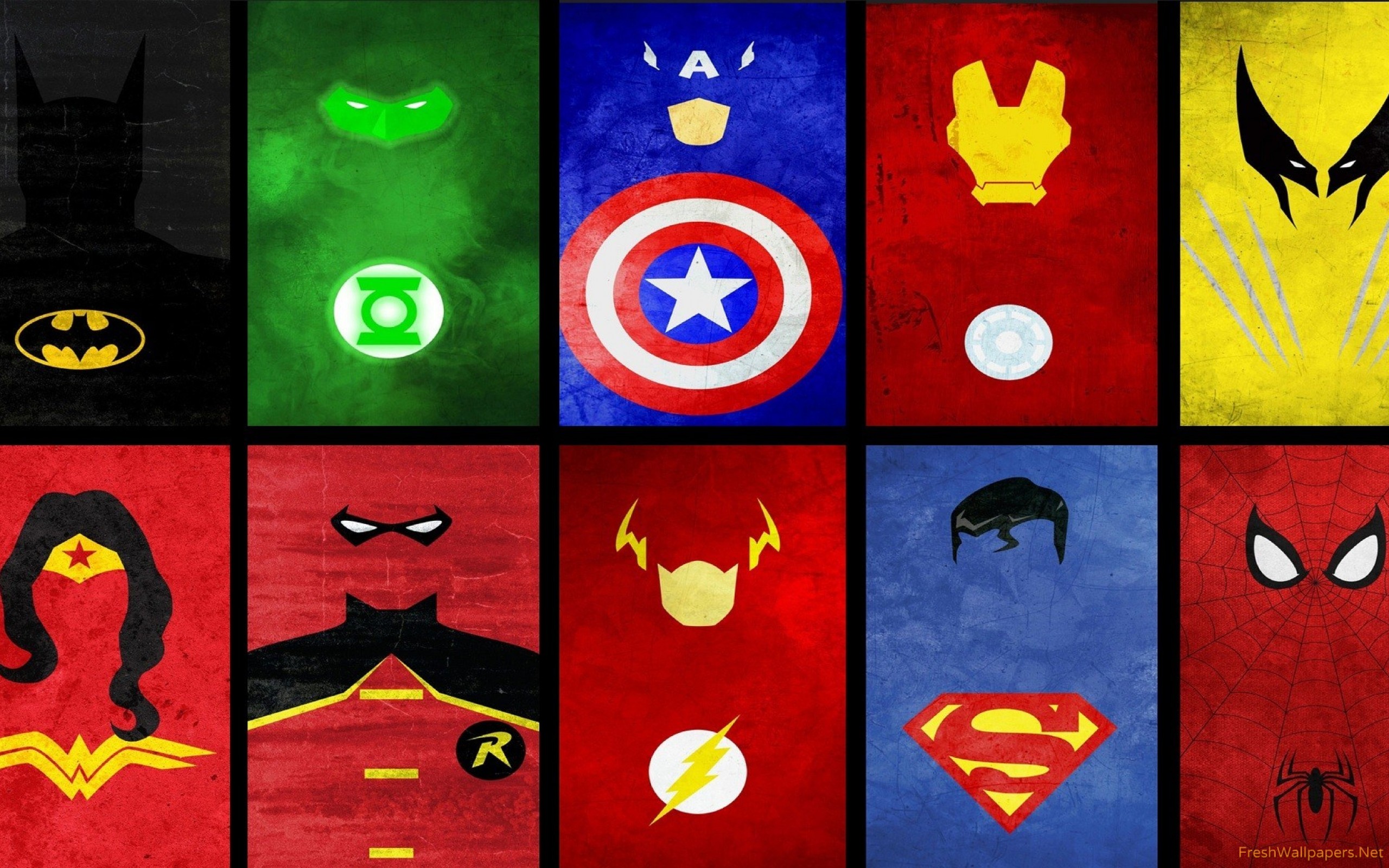 Super Heroes Wallpaper Hd - HD Wallpaper 