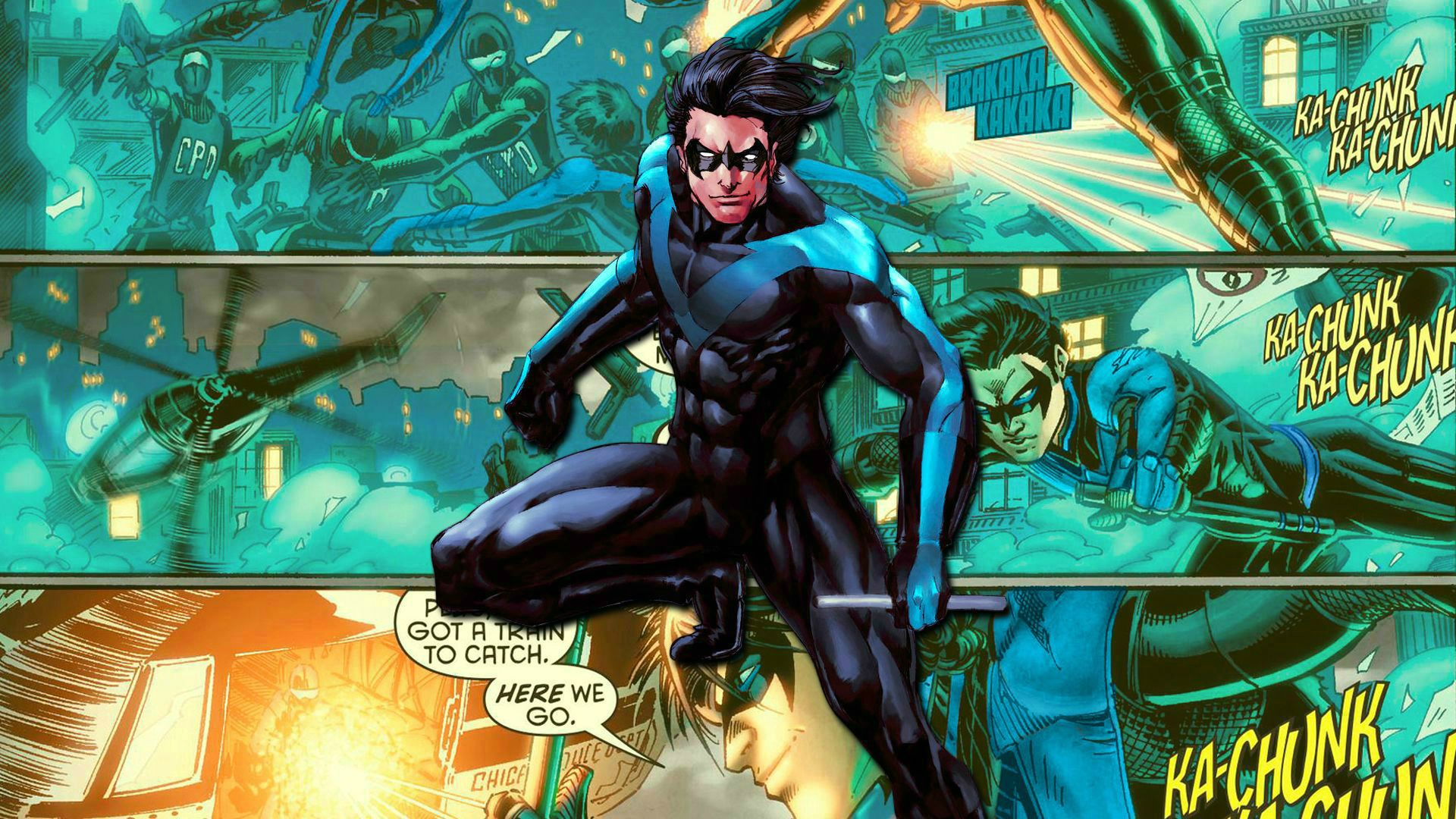 Nightwing Hd - HD Wallpaper 
