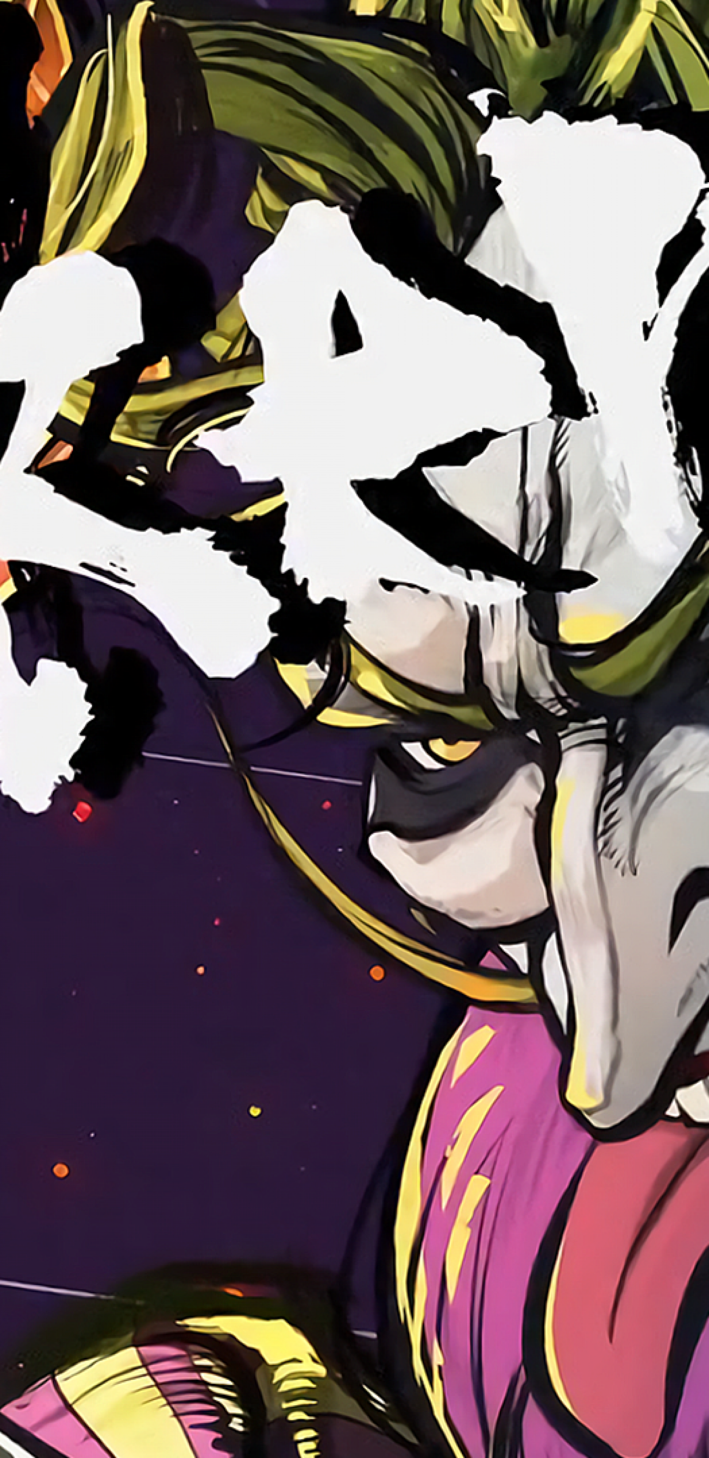 Batman Ninja, Joker, Creepy, Artwork - Batman Ninja Joker - HD Wallpaper 