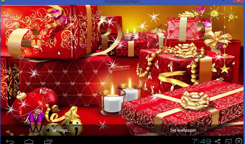 Merry Christmas Wallpaper Live - HD Wallpaper 