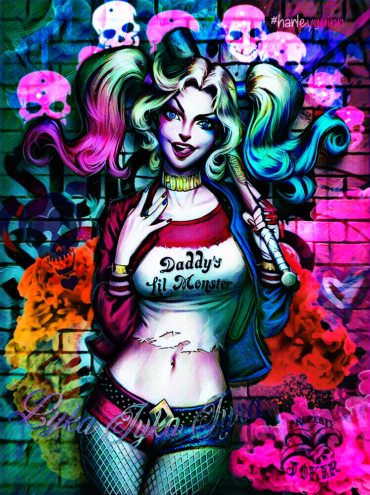 #freetoedit #suicidesquad #harleyquinn #joker #enchantress - Illustration - HD Wallpaper 