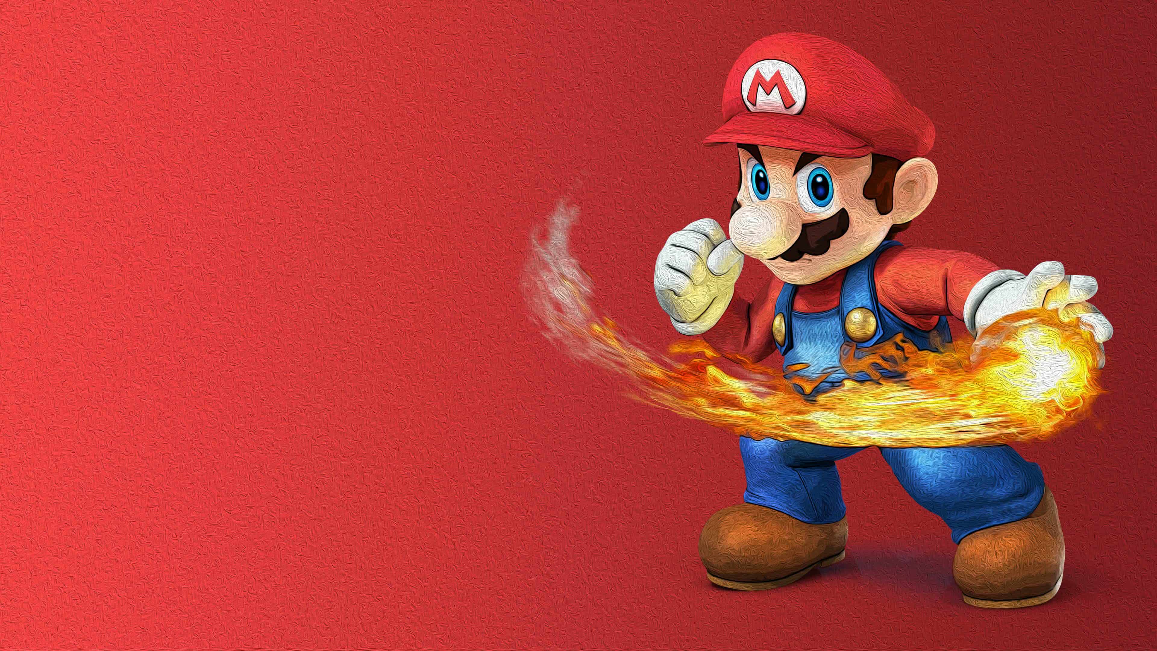 Super Smash Bros Mario Uhd 4k Wallpaper - Mario Bros Wallpaper 4k - HD Wallpaper 