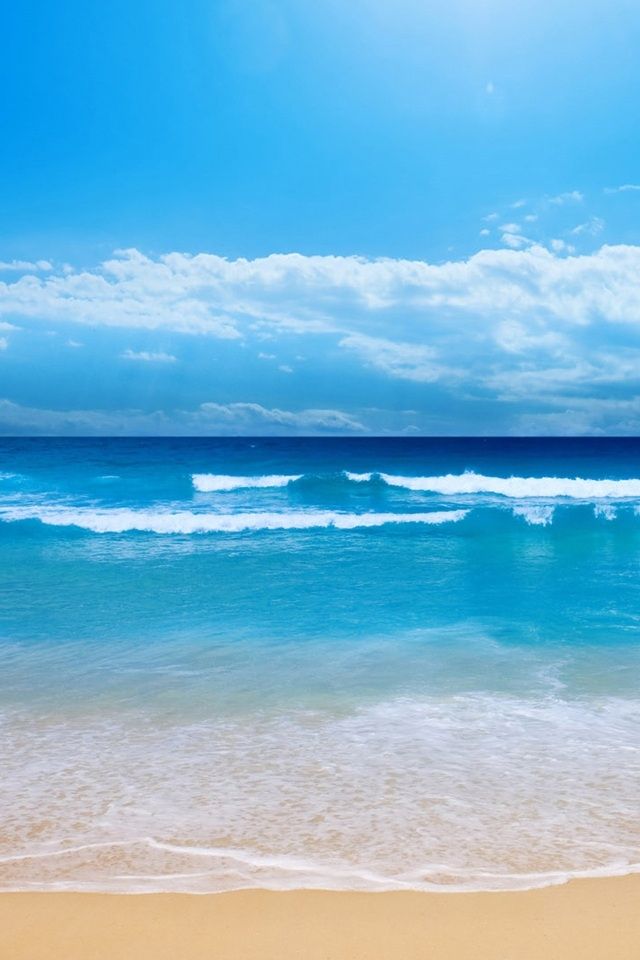 Beach View Wallpaper Iphone - HD Wallpaper 