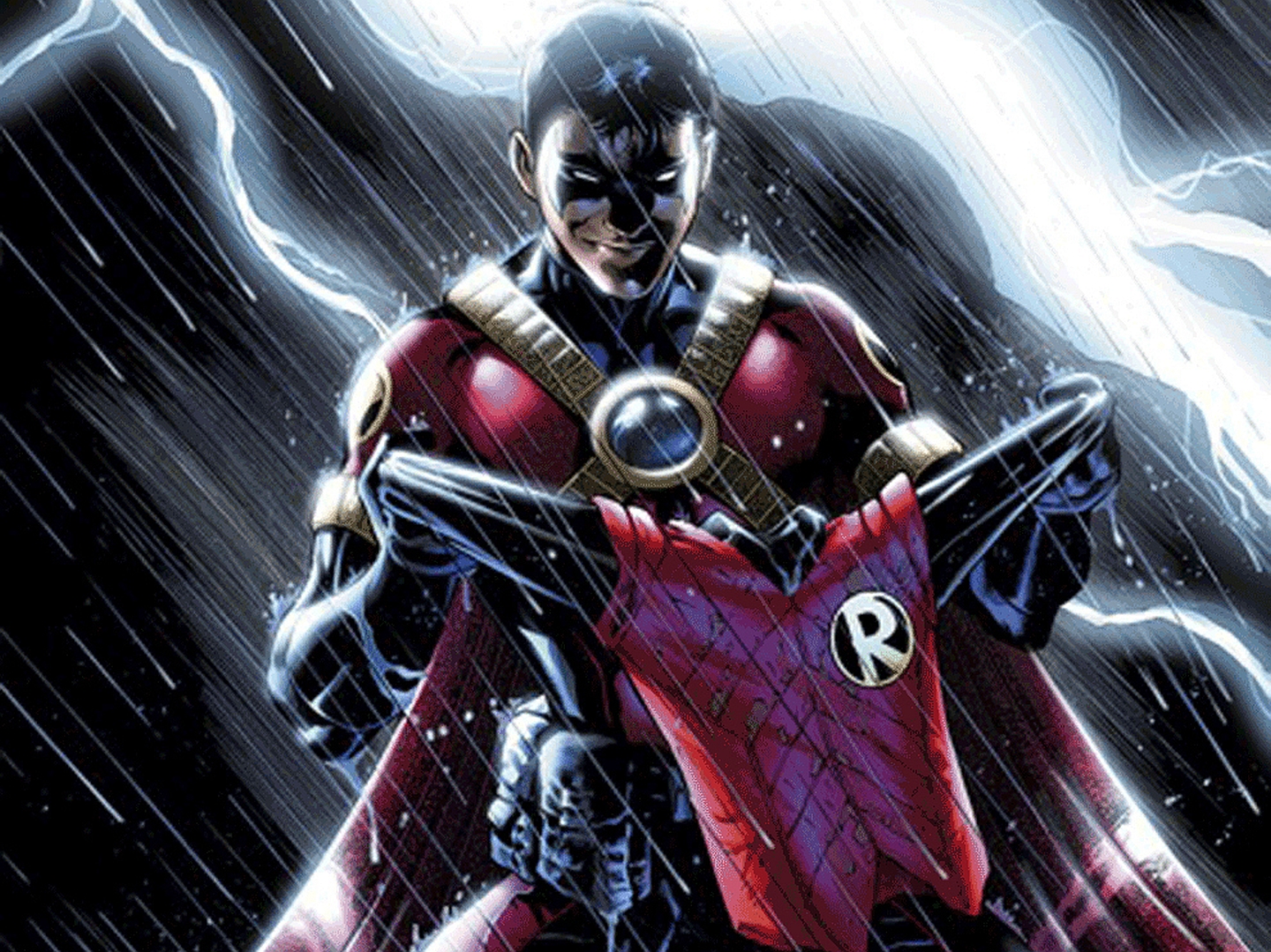 Robin Tim Drake Teen Titan - HD Wallpaper 