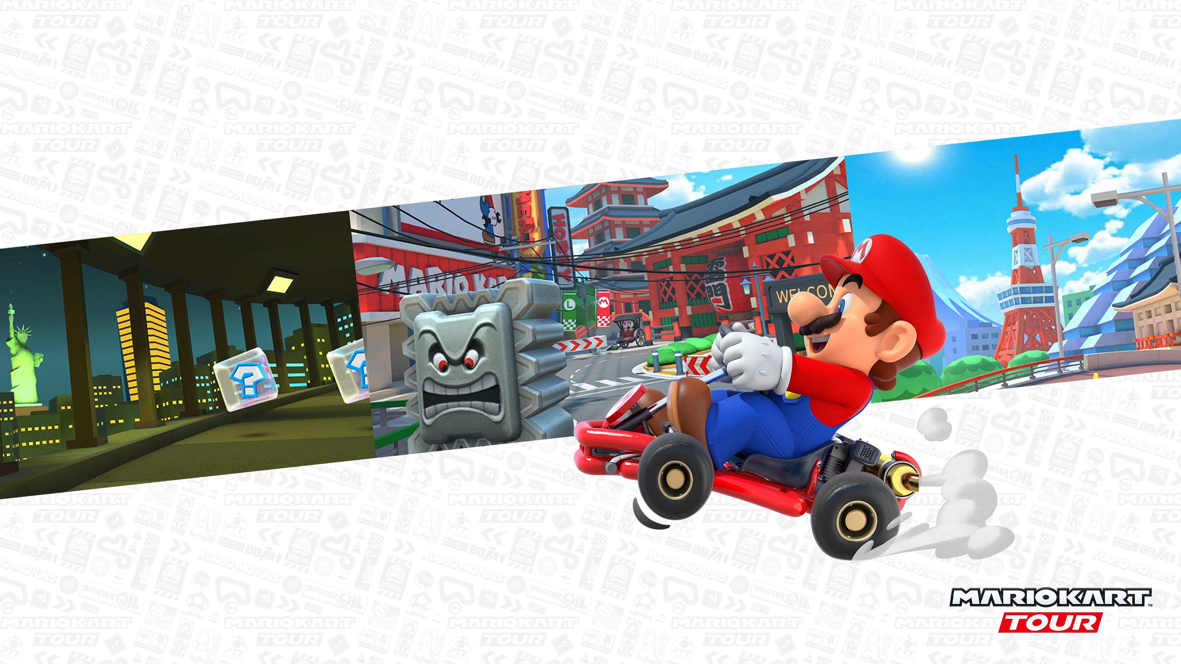 Mario Kart Tour Maps - HD Wallpaper 