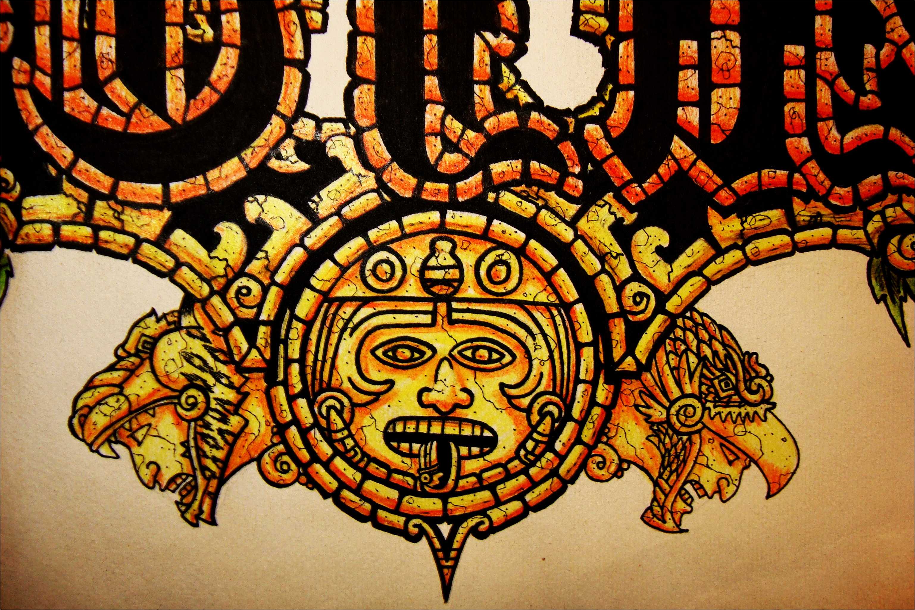 Free Download Aztec Wallpapers, - Motif - 3074x2050 Wallpaper 