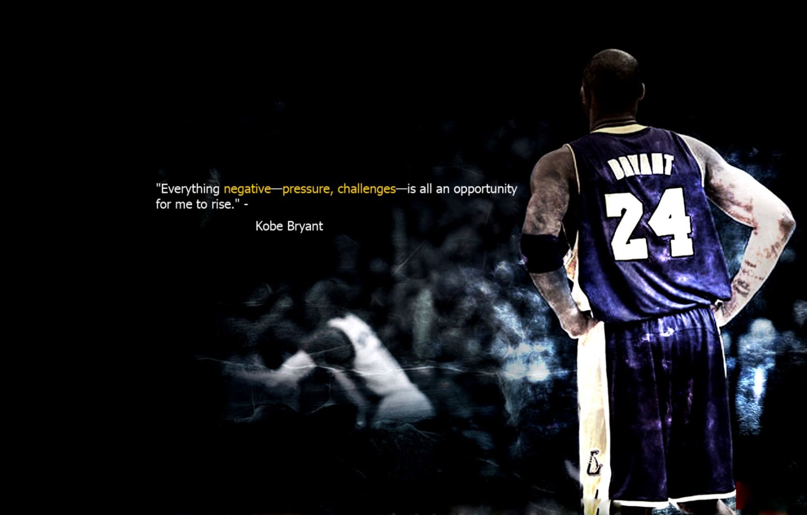 Kobe Bryant Wallpaper Desktop Amazing Wallpaper Hd - Kobe Bryant On Pressure - HD Wallpaper 