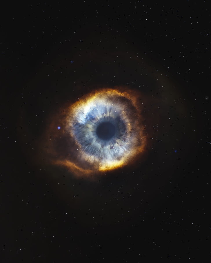 Helix Nebula, Galaxy, Eye, Starry Sky, Deep Space, - Nebula Helix - HD Wallpaper 