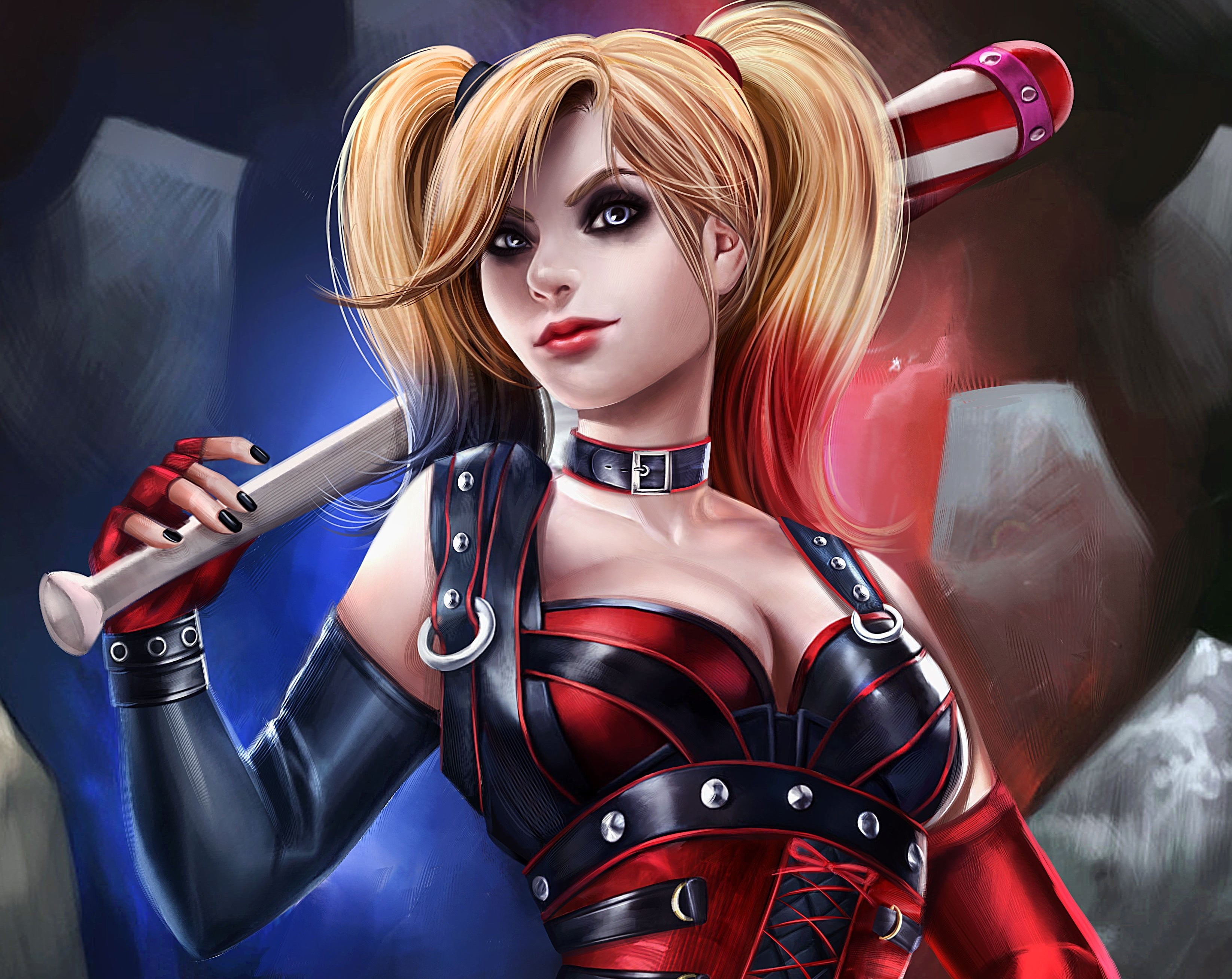 Harley Quinn And Joker Wallpaper - HD Wallpaper 