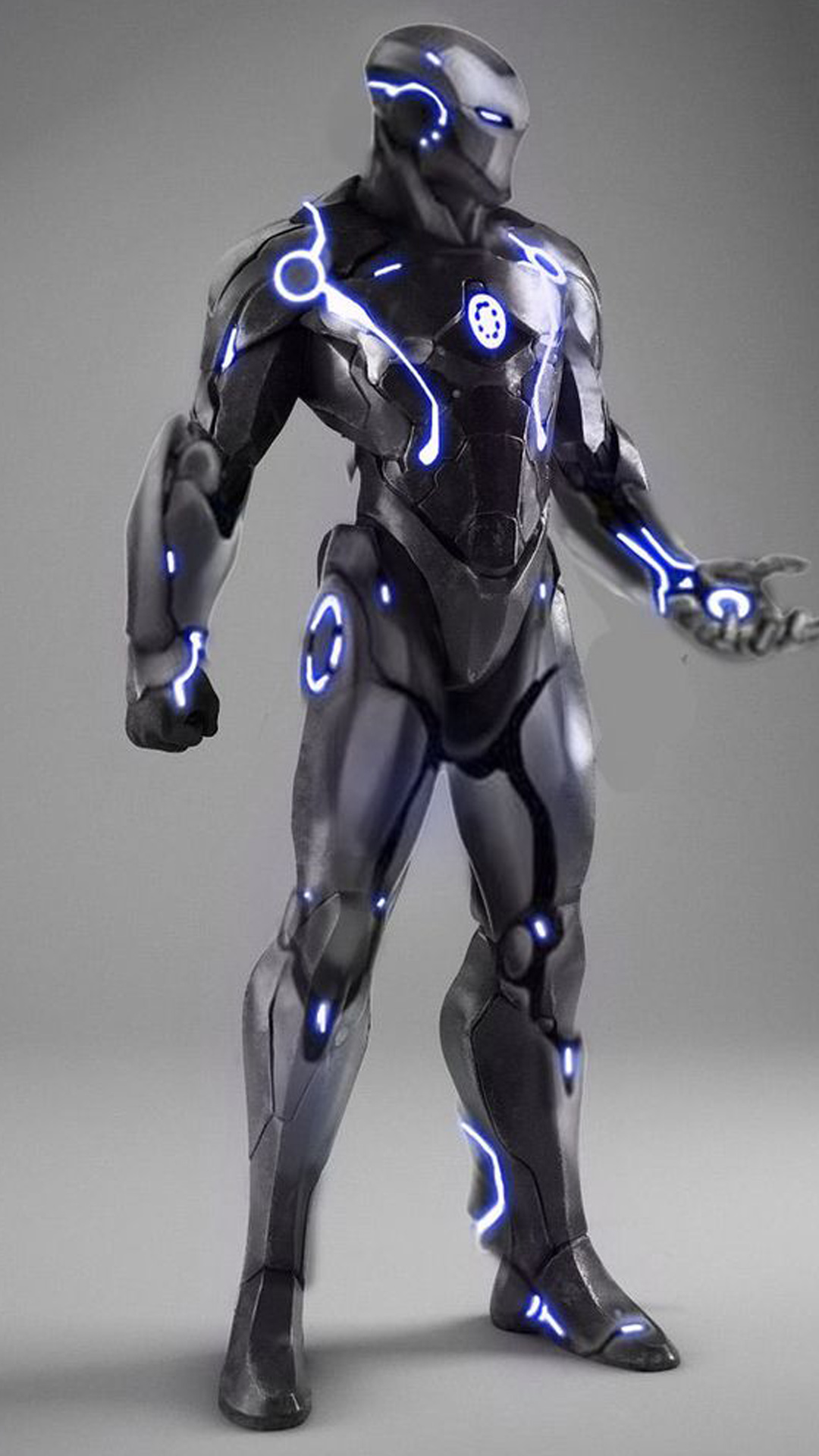 Iron Man New Suit Black - HD Wallpaper 