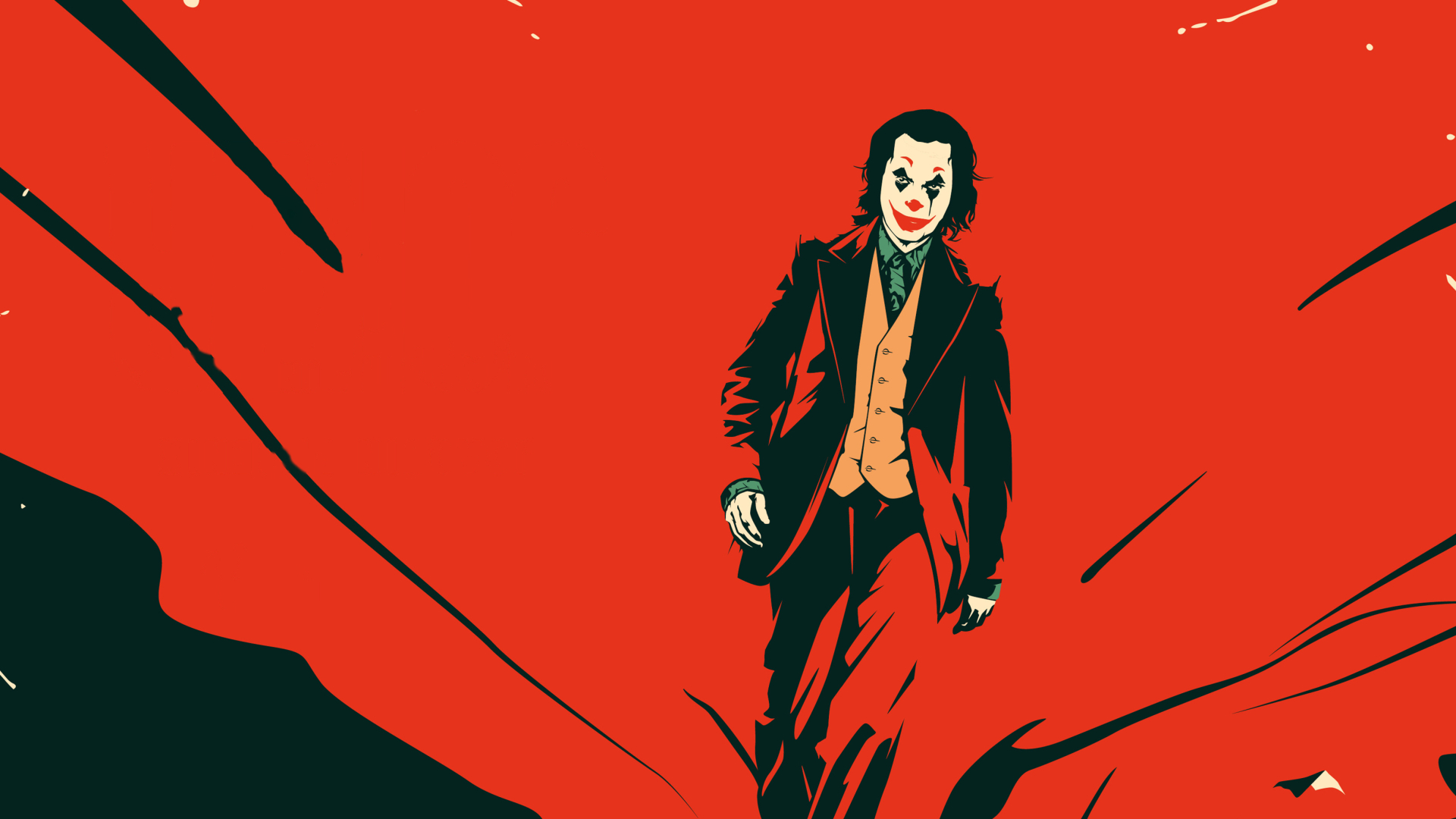 Joker 2019 Minimalist - HD Wallpaper 
