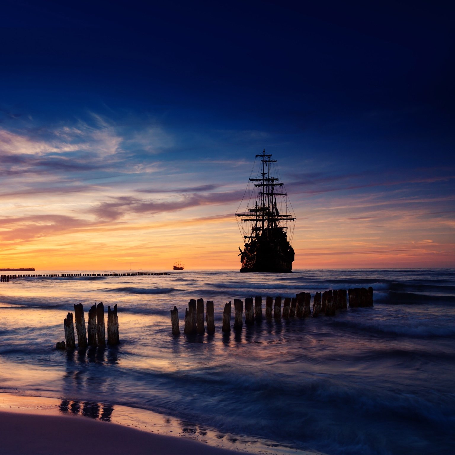 Paisagem Pirata - HD Wallpaper 