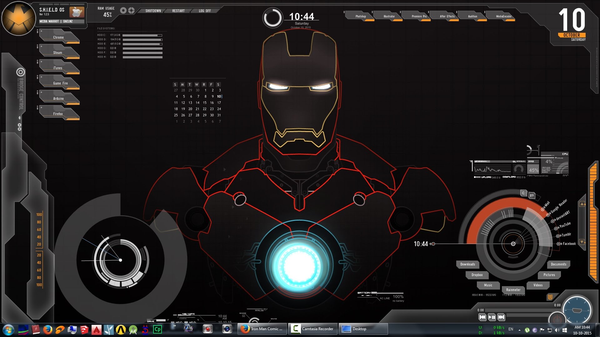 Iron Man Jarvis Live Wallpaper Hd Widescreen - Jarvis Live Wallpaper For  Windows 10 - 1920x1080 Wallpaper 
