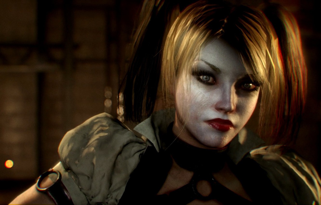 Photo Wallpaper Girl, Harley Quinn, Batman Arkham Knight - Harley Quinn Arkham Knight - HD Wallpaper 