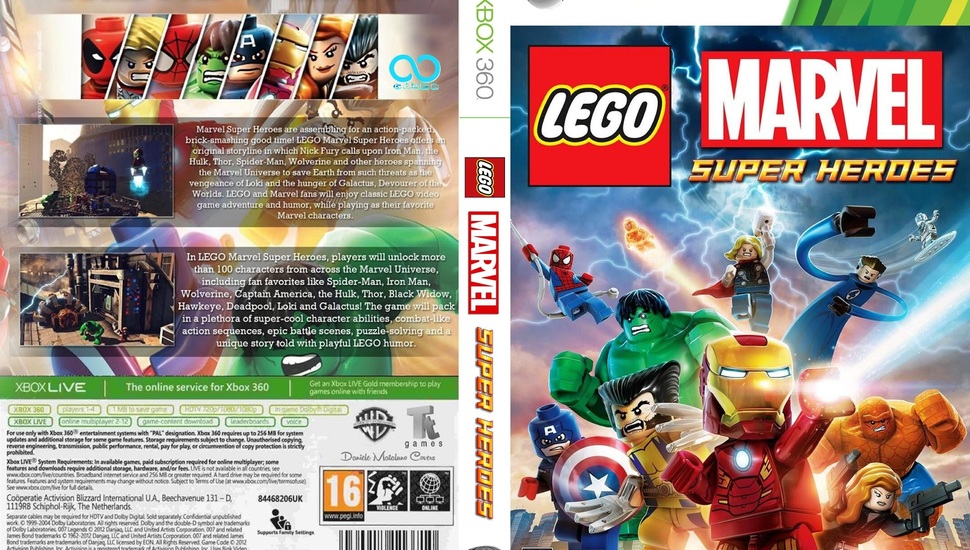 Game, Lego Marvel Super Heroes Desktop Background - Lego Marvel Super Heroes Xbox One Cover - HD Wallpaper 