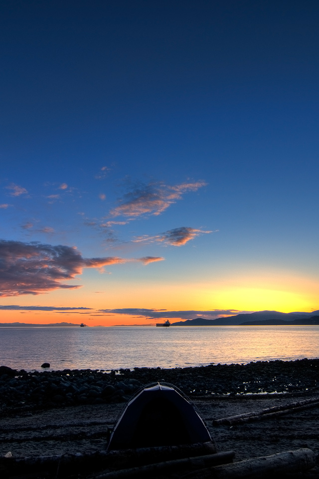 Beach Sunrise Wallpaper Iphone Sunrise - HD Wallpaper 