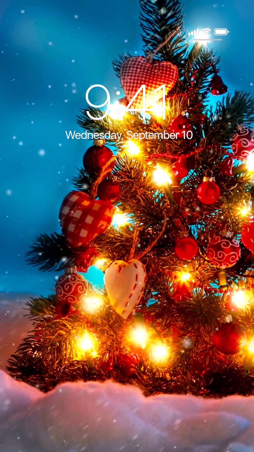 Christmas Tree Live Wallpaper - HD Wallpaper 