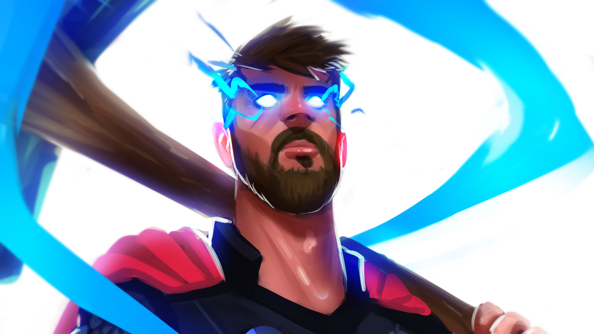 Avengers Endgame Artwork In Thor - HD Wallpaper 