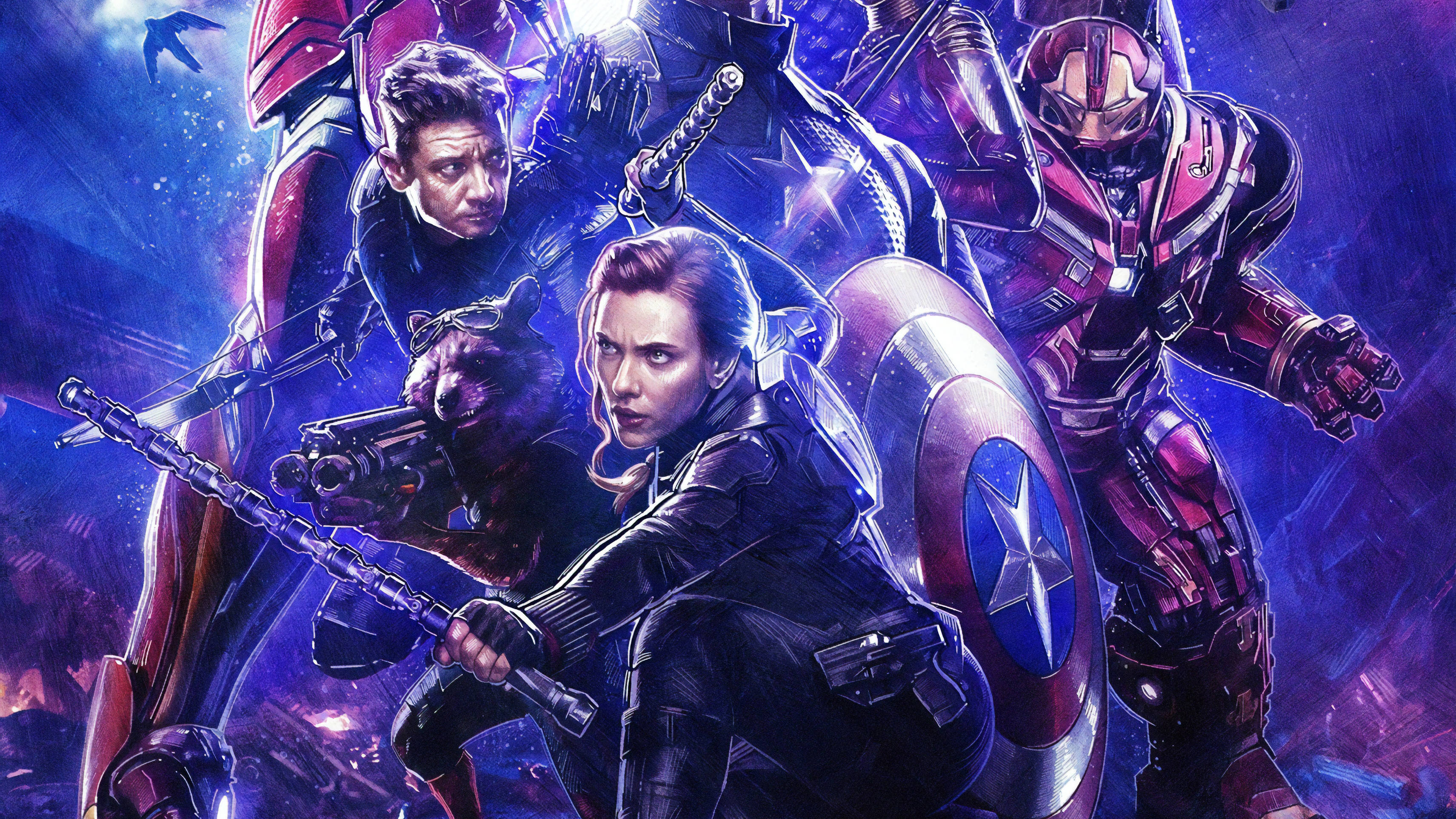 Avengers Endgame Wallpaper Hd - HD Wallpaper 