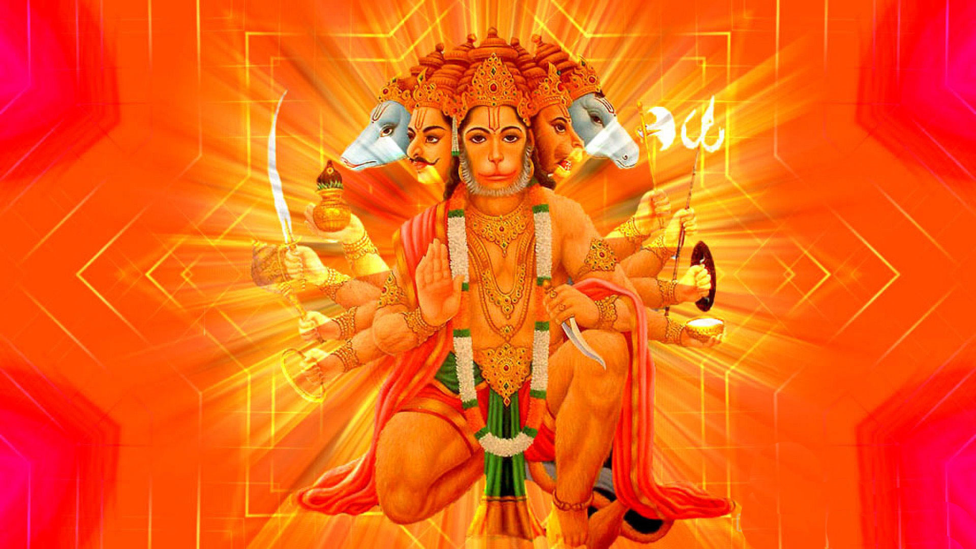 Hd Pics Photos Gods Lord Hanuman Bajrang Aanjaneya - Shree Hanuman Jayanti 2018 - HD Wallpaper 